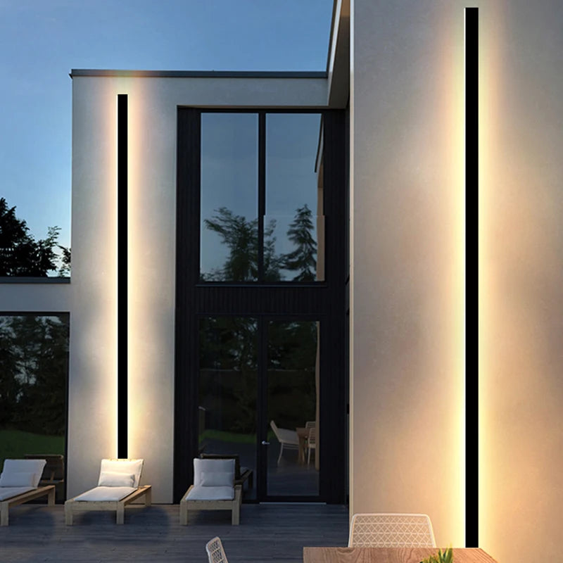 Modern LED Outdoor Wall Light IP65 Waterproof Porch Garden Wall Lamp for Exterior Lighting