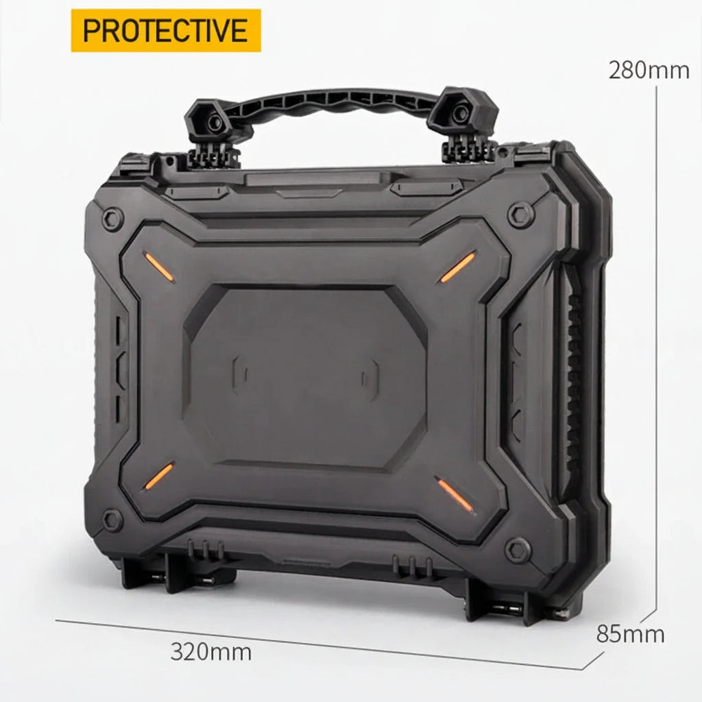 Durable Hard Shell Storage Case with Foam Insert Waterproof Dustproof Equipment Organizer