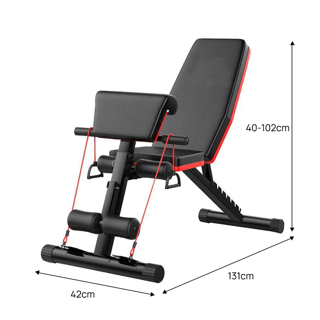 Heavy Duty Adjustable Workout Bench for Home Gym Strength Training Equipment