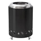 Portable Smokeless Tabletop Fire Pit Stainless Steel Mini Fire Bowl for Indoor Outdoor Use