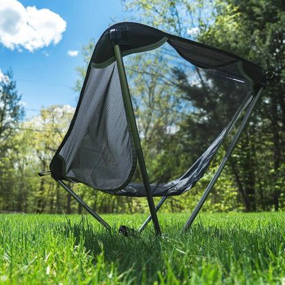 Ultralight Folding Camping Chair Aluminum Alloy Portable Outdoor Chair for Hiking Travel