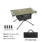 Portable Aluminum Folding Camping IGT Table Outdoor Picnic BBQ Table Lightweight Design