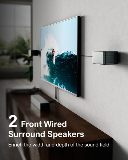 Home Theatre Soundbar System 7.1 Channel with Subwoofer Bluetooth and App Control