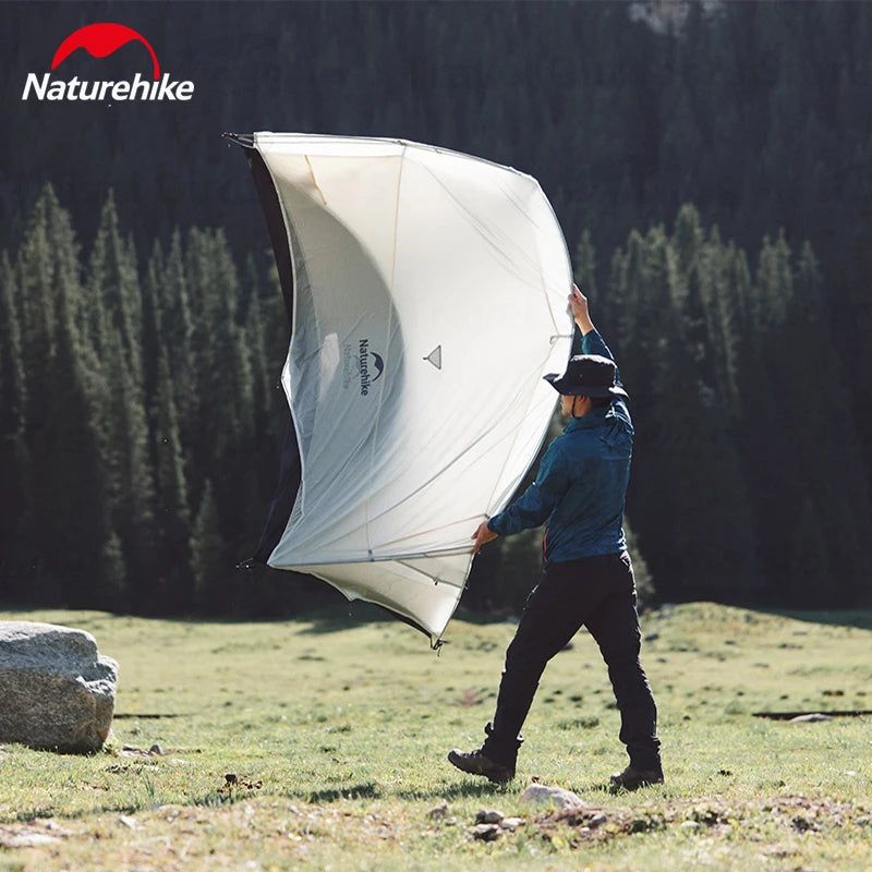 Ultralight 1 Person Camping Tent Waterproof 3 Season Hiking Backpacking Tent with Aluminum Poles