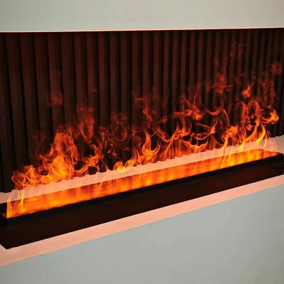 3D Water Vapor Fireplace LED Flame Effect Indoor Decorative Mist Fireplace Insert