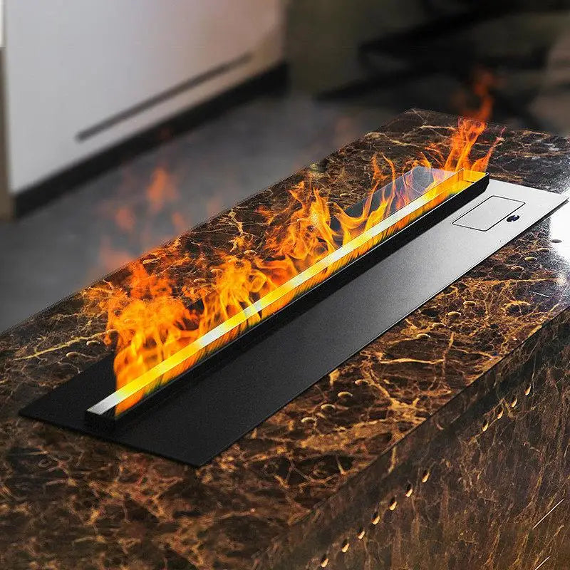 3D Water Vapor Fireplace LED Flame Effect Indoor Decorative Mist Fireplace Insert