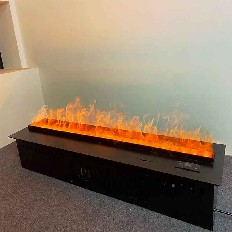 3D Water Vapor Fireplace LED Flame Effect Indoor Decorative Mist Fireplace Insert