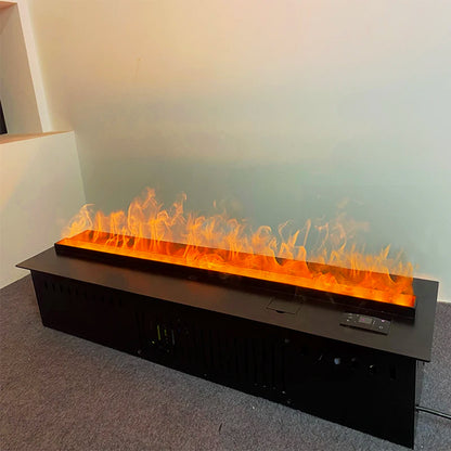 3D Water Vapor Fireplace LED Flame Effect Indoor Decorative Mist Fireplace Insert