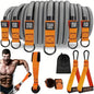 Resistance Band with Handles Portable Fitness Training Strap for Home Strength Workout