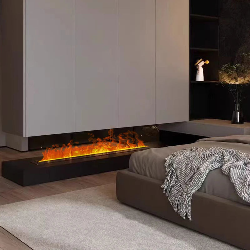 3D Water Vapor Fireplace LED Flame Effect Indoor Decorative Mist Fireplace Insert